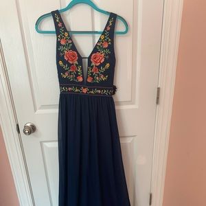 Soieblu Floor Length Formal Dress